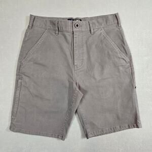 LA Police Gear Everyday Joe Men's Gray Cotton Stretch Shorts 30"W x 9"L